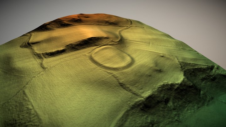 Castle Idris, Shropshire (UK) – Free 3D Model STL