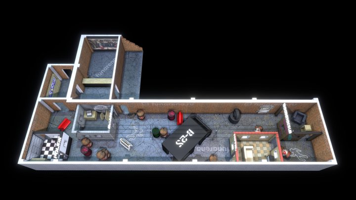 ЛТ Москва Мила 3D Model