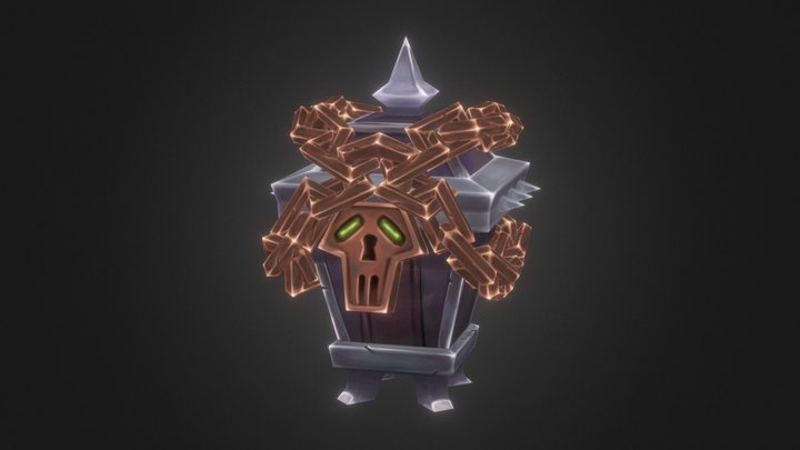 Freimane Aleksandra Gameart Warchest 3D Model