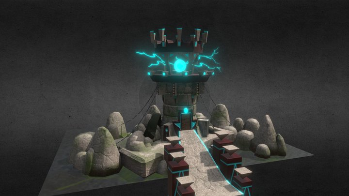 Torre Mágica 3D Model
