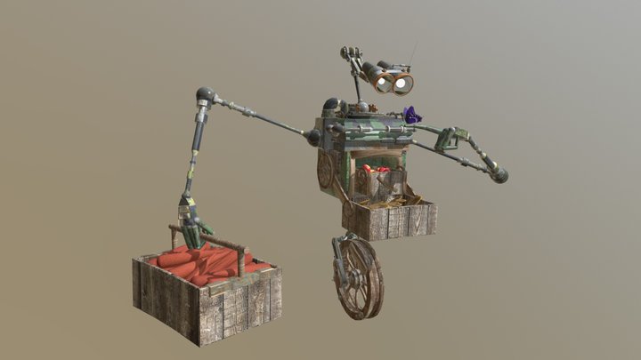 Harvesting Robots - Robert 3D Model
