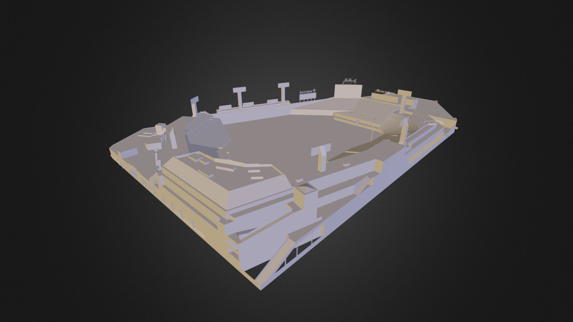 Fenway Park 3D model