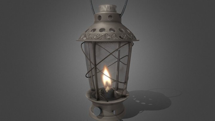Handheld Lamp 3D Model