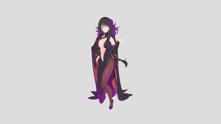 Rezero Elsa 3D Model