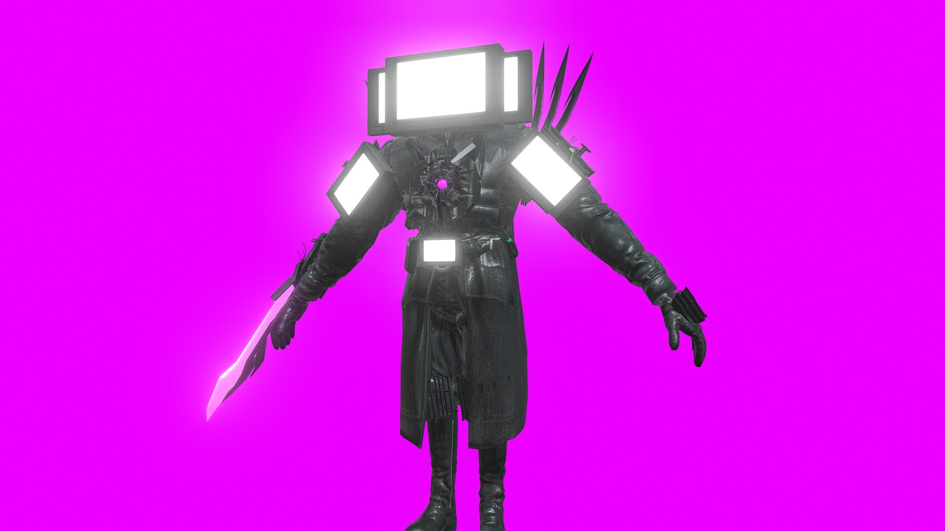 Upgraded Titan TV Man GMOD V2 - Download Free 3D model by United 2.0 ...