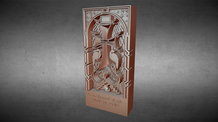 Cross-Stone Project_ Rev01 3D Model