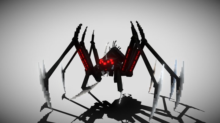 Voided Spider 3D Model
