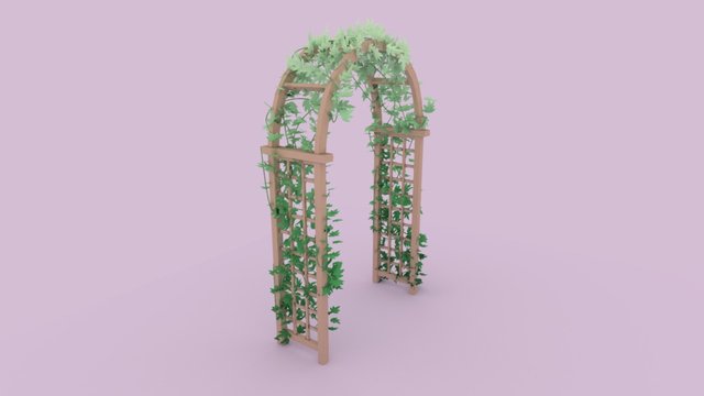 Arch and Vine 3D Model
