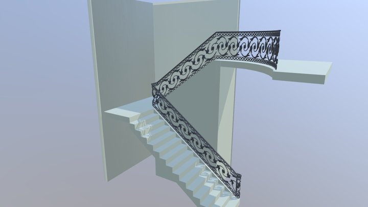 RAILING 304_5 3D Model