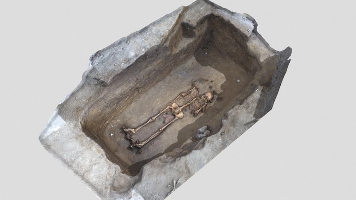Inhumation gallo-romaine (F2199) 3D Model