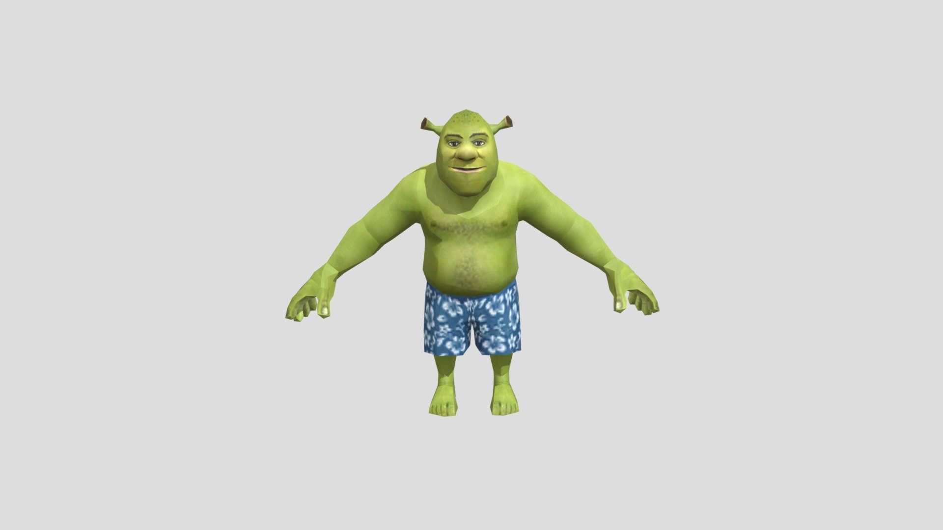 Shrek_Swim_Trunks Download Free 3D model by Kyle.withem [08022d9