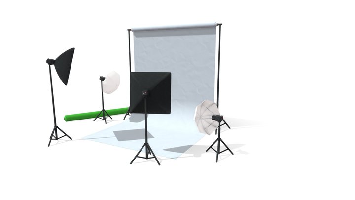 PhotostudioEquipent 3D Model