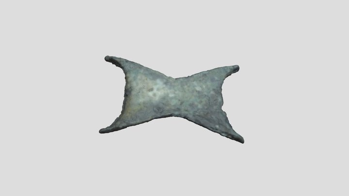 nmm17_ingot_copper_oxhide_model_mesh 3D Model