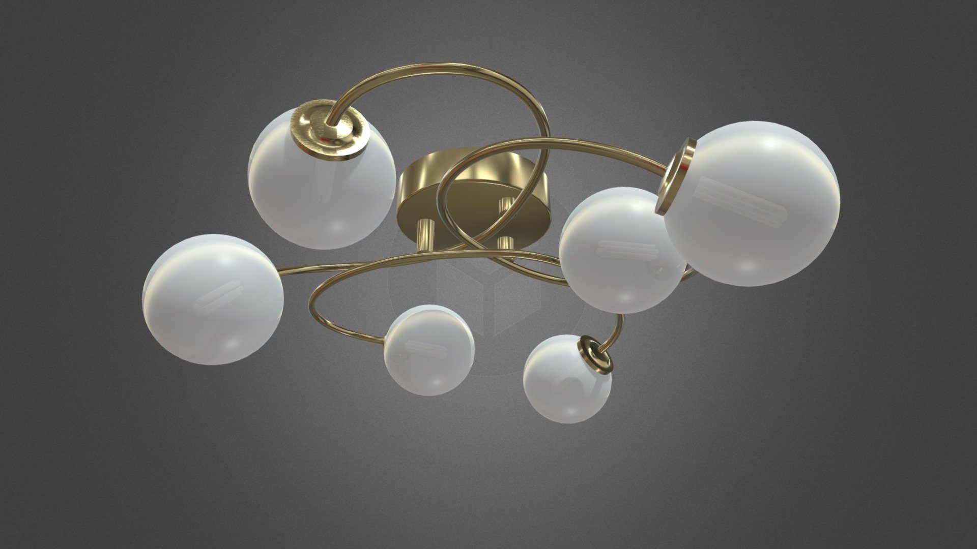 Athen 6x28W ceiling lamp
