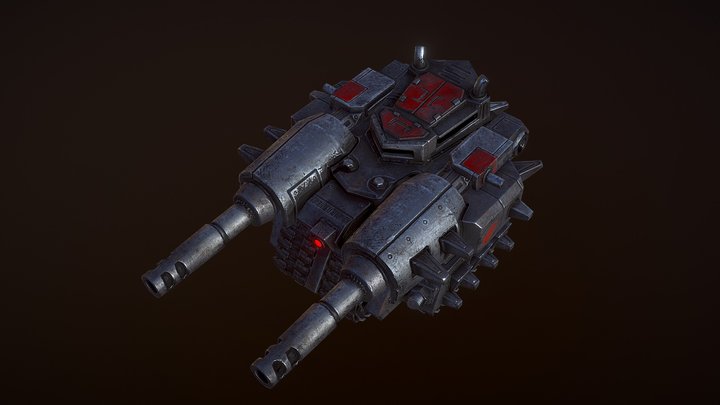 Tank "Dreadnought" 3D Model