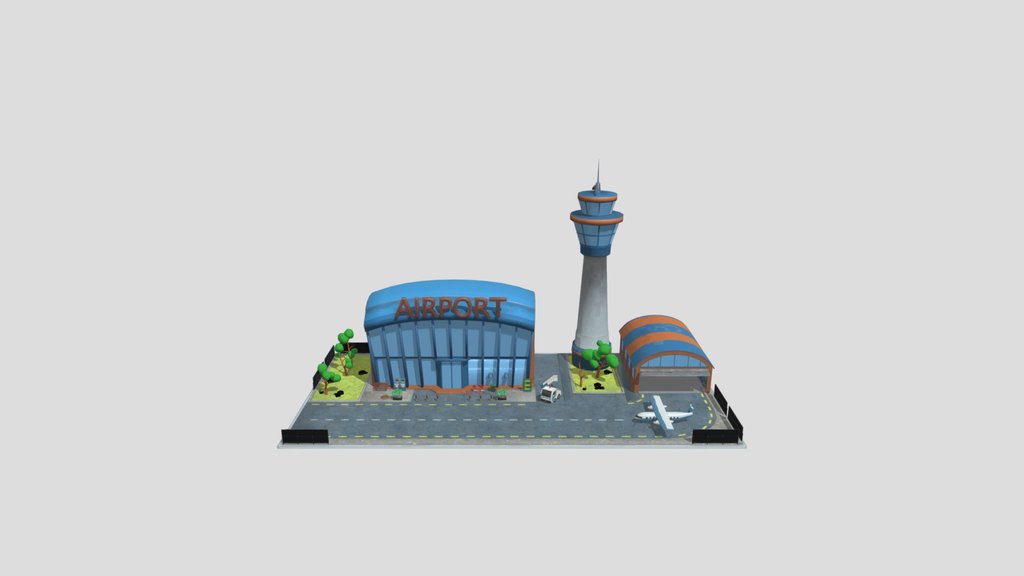 Em Stylized Airport