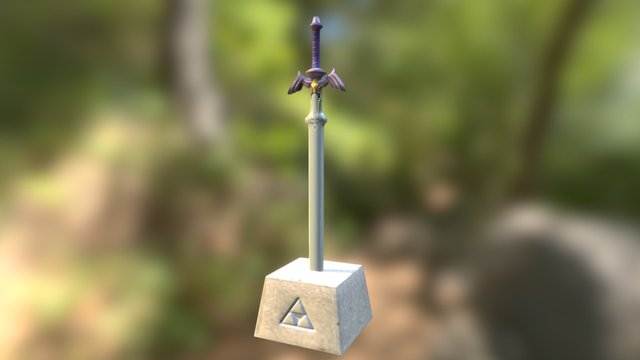 Master Sword 3D Model