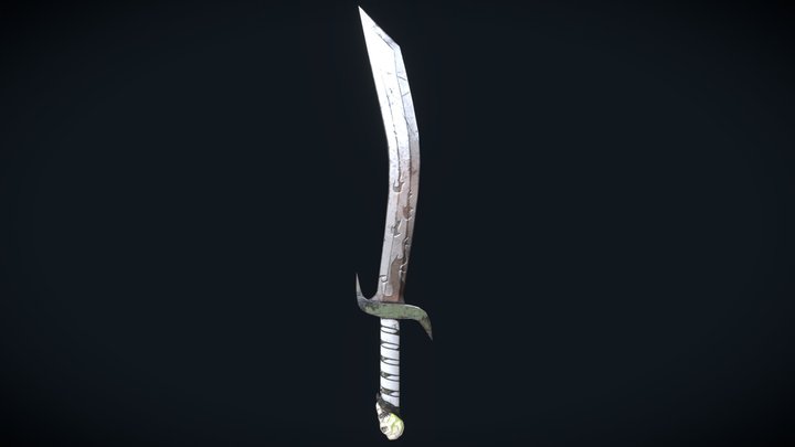 Fantasy Sword "Souleater" 3D Model