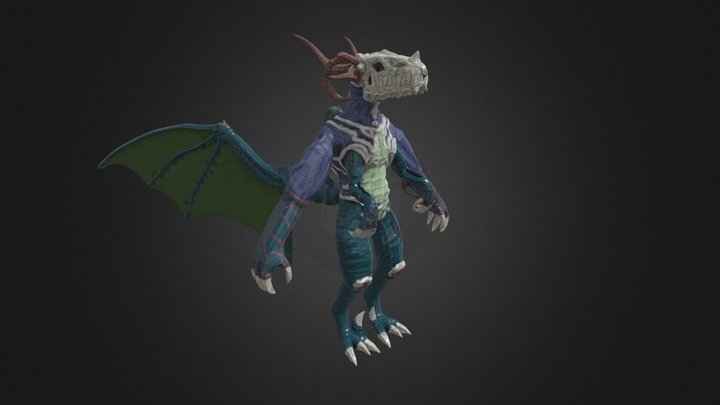 Gargoyle Creature – Modello 3D gratuito STL
