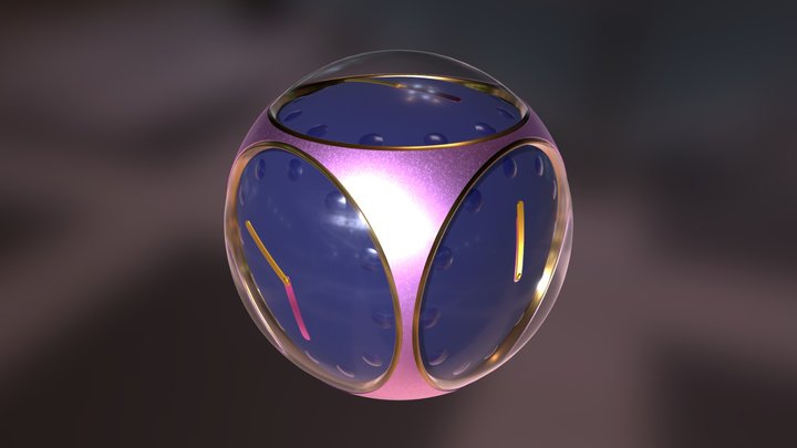 Spherical Clock 3D Model