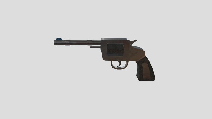 Revolver 3D Model