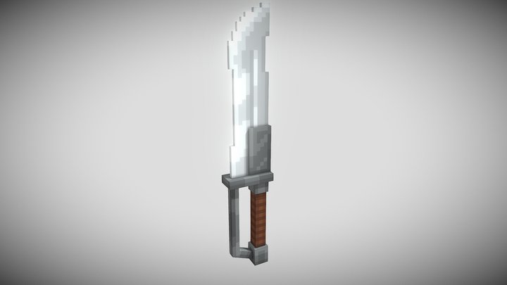 Iron sword 3D Model