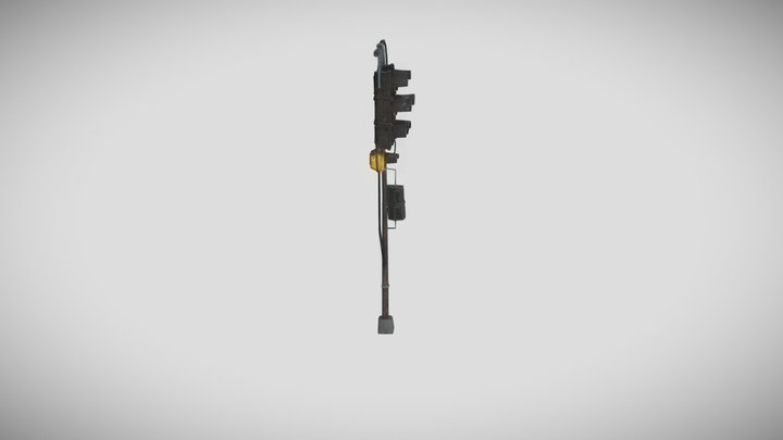 Traffic Lights Hello Neighbor 2 style 3D Model