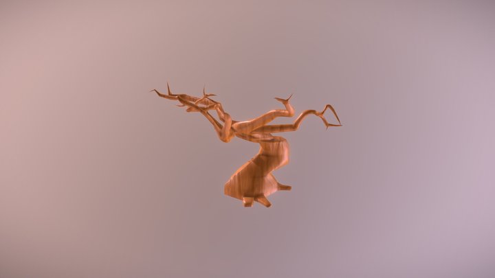 Finger Tree 3D Model