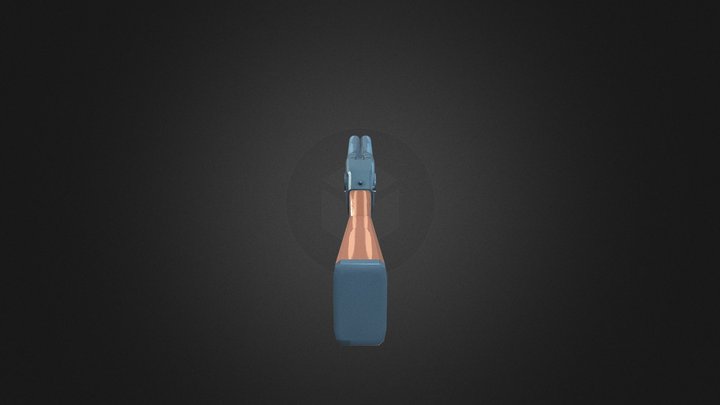 Double-BarrelShotgun 3D Model
