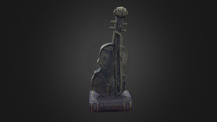 Violin-Scanned by Revopoint POP 3 3D Scanner – Free 3D Model STL