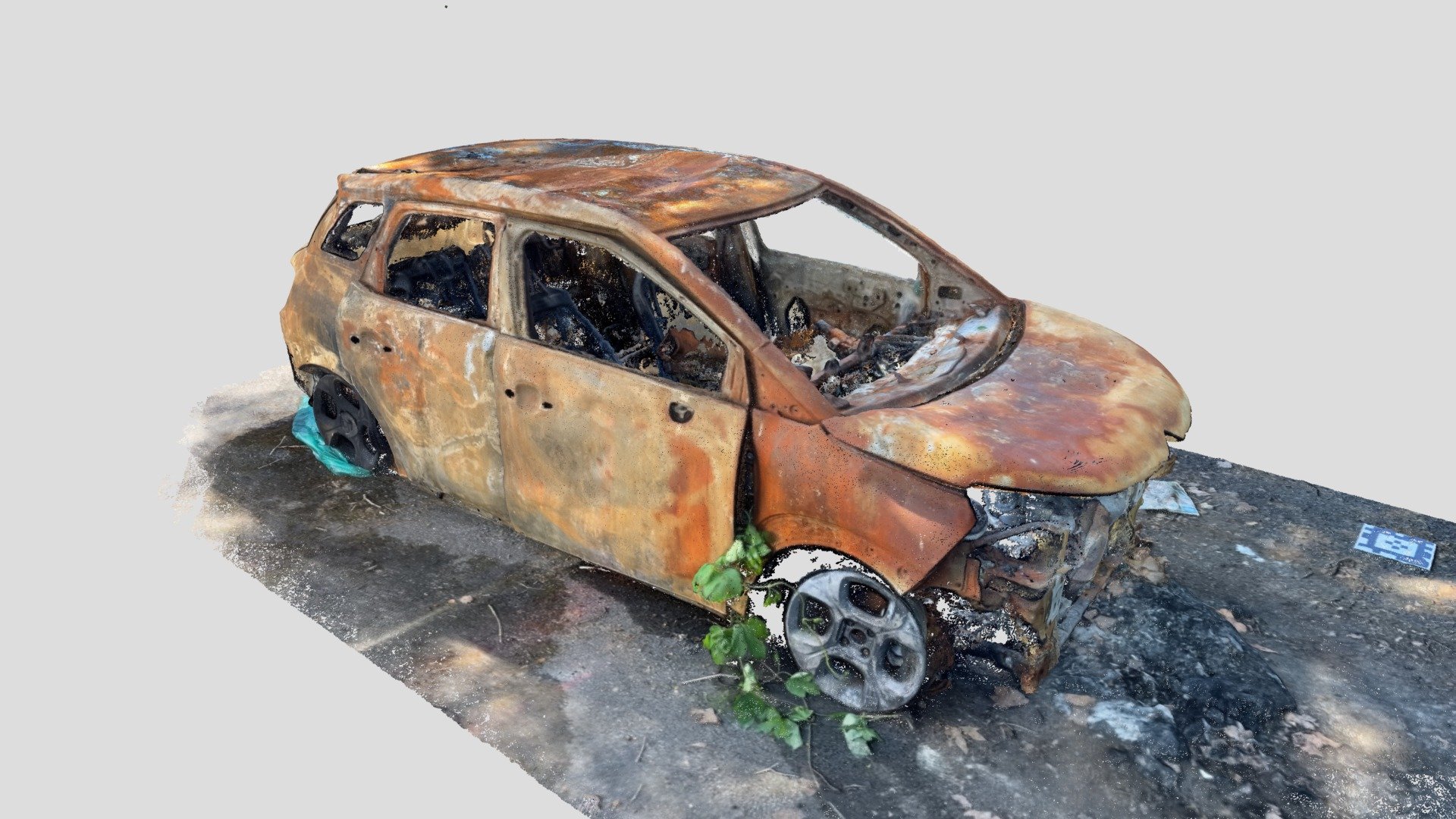 C3 Aircross Burned