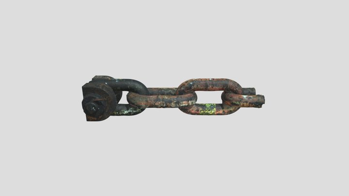 Mooring Chain 3D Model