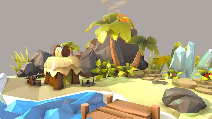 island_tz 3D Model