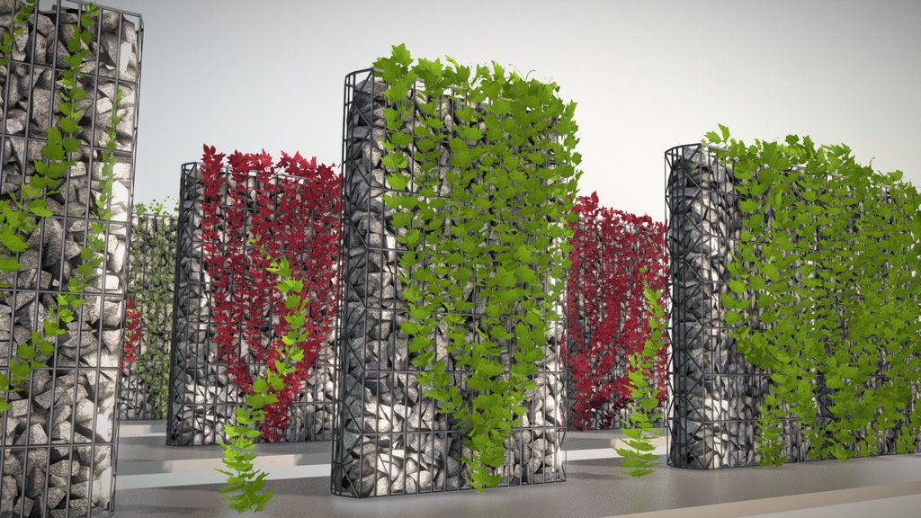 Climbing Plants / Kletterpflanzen A 3D model collection by VISAll3D
