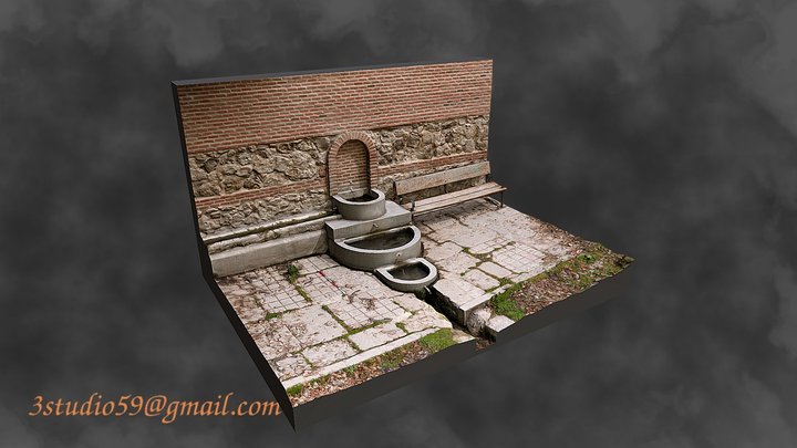 Source of the Casa de Vacas. Madrid 3D Model