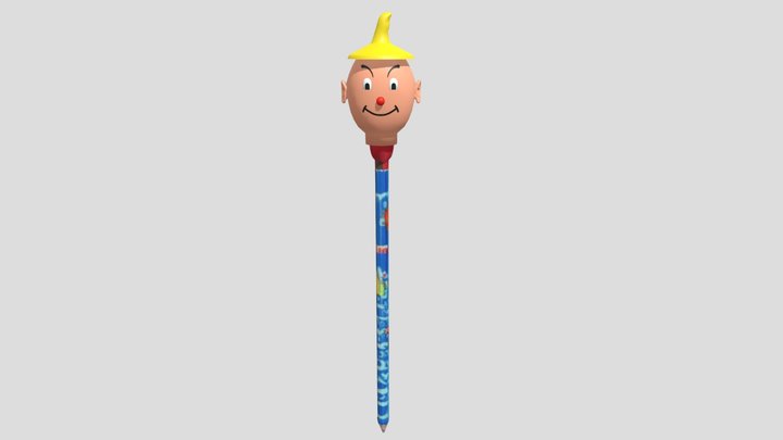 Shakalaka Boom Boom Pencil 3D Model