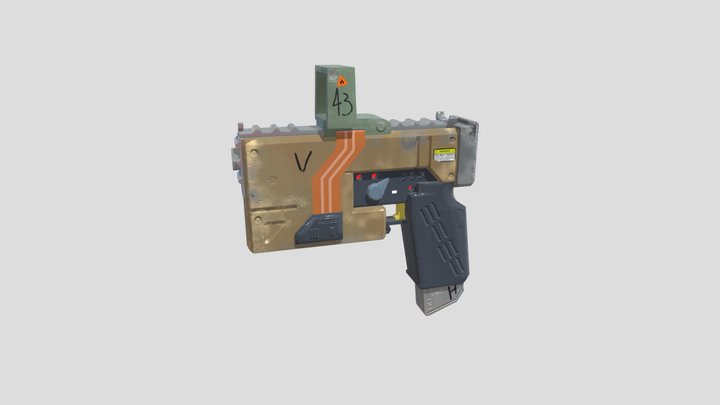 LP Micromachine, concept by Fernando Correa 3D Model