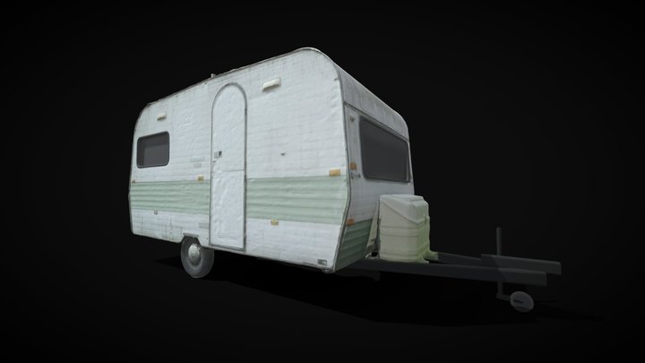 Caravan photoscan 3D Model
