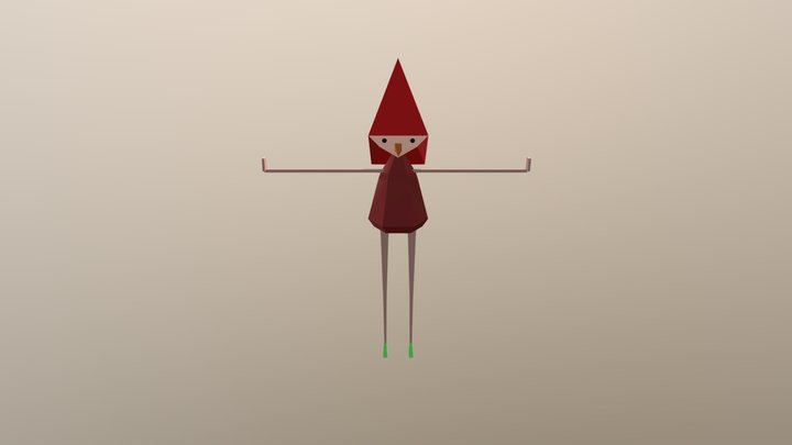 Demonio da Capoeira 3D Model