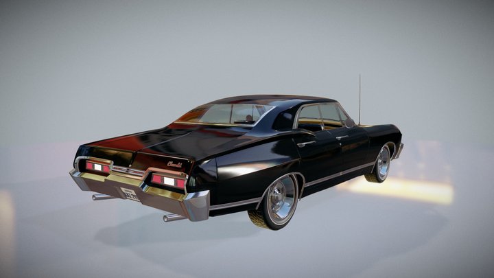 1967 Chevrolet Impala 3D Model