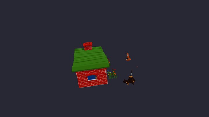 farm house 3D Model