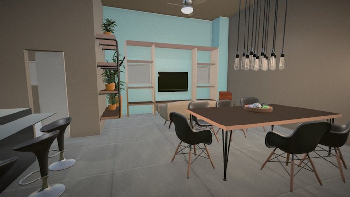 Modelo Apartamento 3D Model