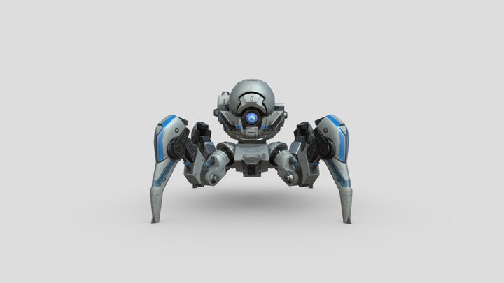 Invader 3D Model