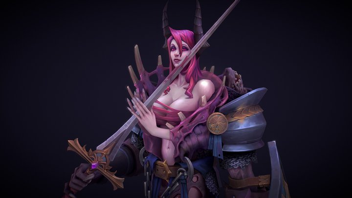 BloodQueen 3D Model