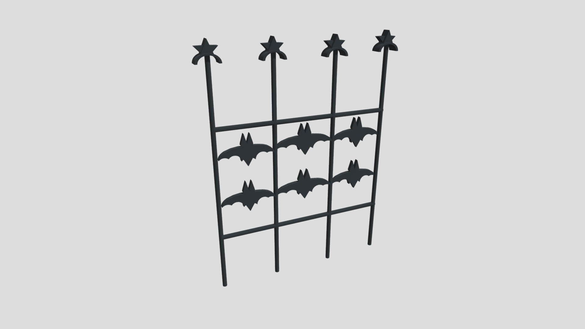 Spooky Fence - Download Free 3D model by tamoke2024 [0810d56] - Sketchfab