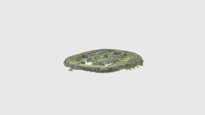 Leacanabuaile Ring Fort 3D Model
