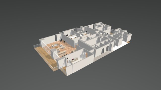 Oban Orun 4 Bedroom Apartment 3D Model