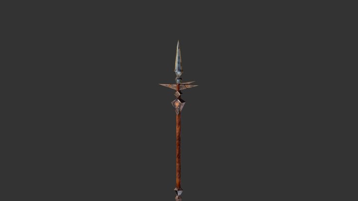 Samsara - Spear Flag 3D Model