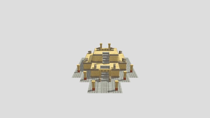 EthanFaleni_Temple_Scene 3D Model