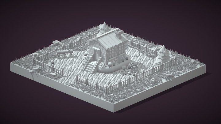 Country house 3D Model